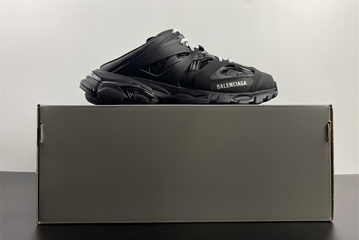Ba*len*cia*ga 3.0 track mule black - 653813-w3cp3-1000