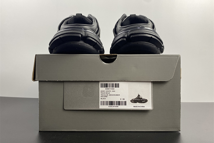 Ba*len*cia*ga 3.0 track mule black - 653813-w3cp3-1000