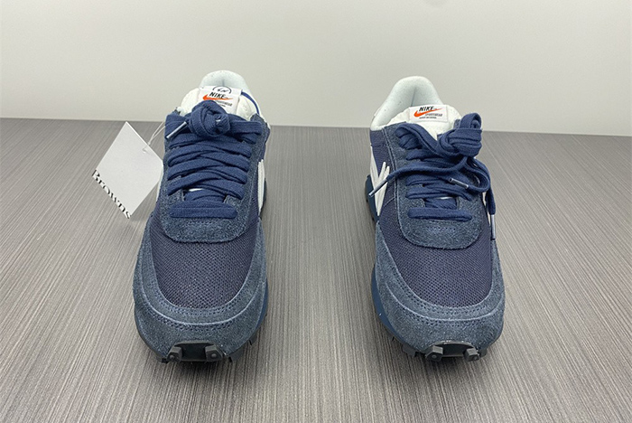 fragment x sacai x nike ldwaffle blackened blue dh2684-400