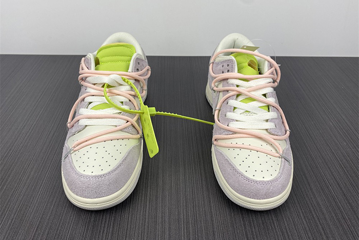 nike dunk low off-white lot 12 - dj0950-100
