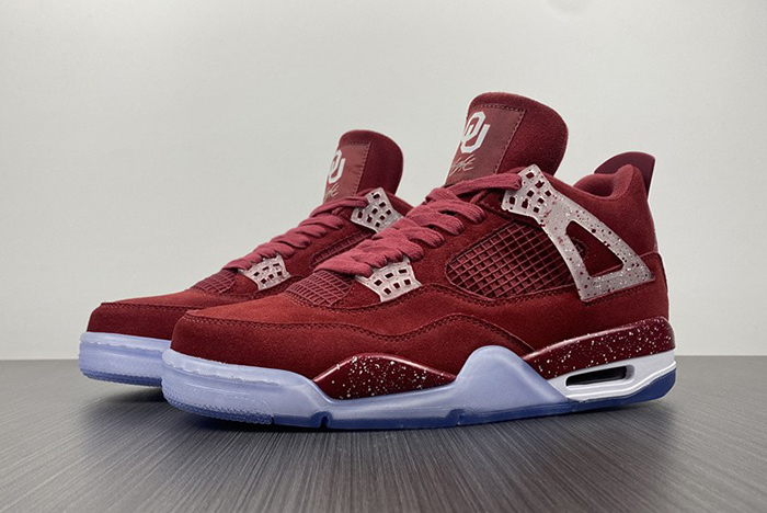 air jordan 4 retro oklahoma sooners pe - aj4-904282