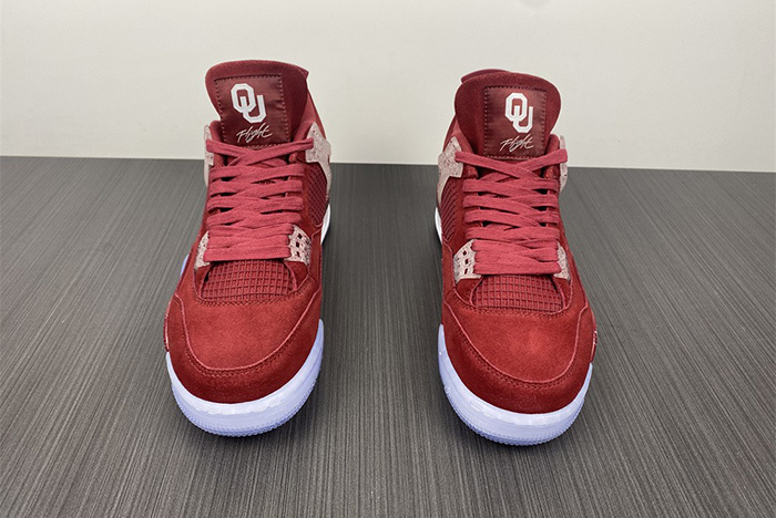 air jordan 4 retro oklahoma sooners pe - aj4-904282