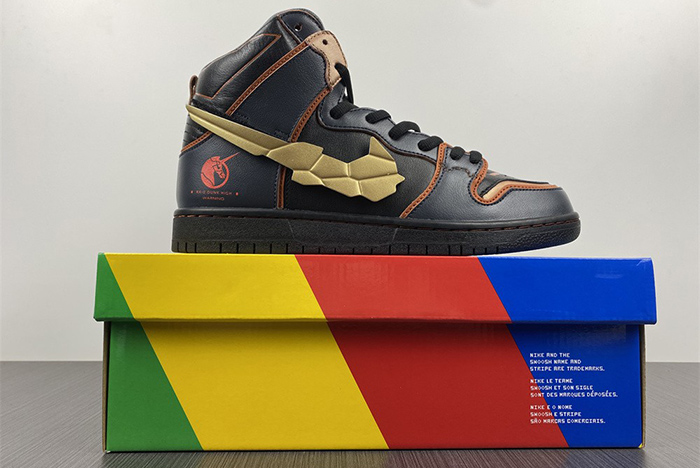 gundam nike sb dunk high banshee - dh7717-400