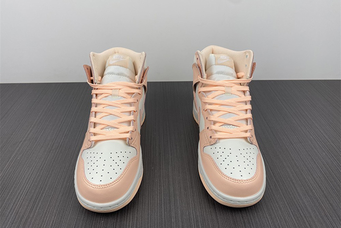 nike dunk high sail crimson tint - dd1869-104