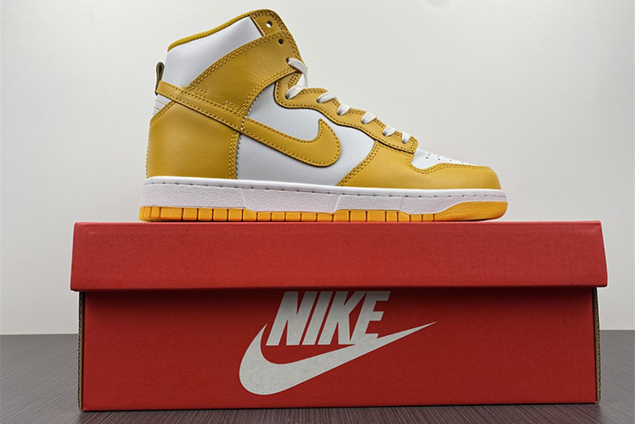 nike dunk high dark sulfur - dd1869-106