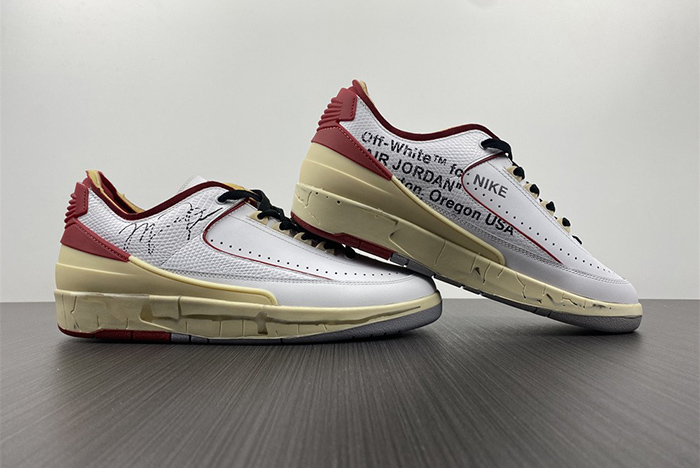 jordan 2 retro low sp off-white white red - dj4375-106