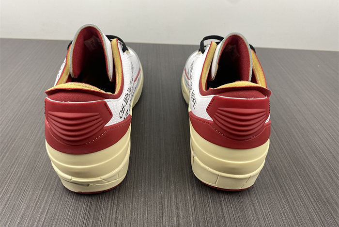 jordan 2 retro low sp off-white white red - dj4375-106