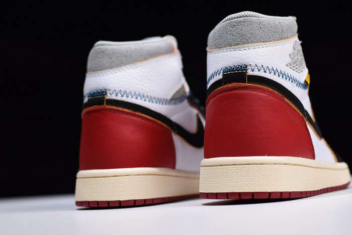 air jordan 1 retro high union los angeles black toe - bv1300-106