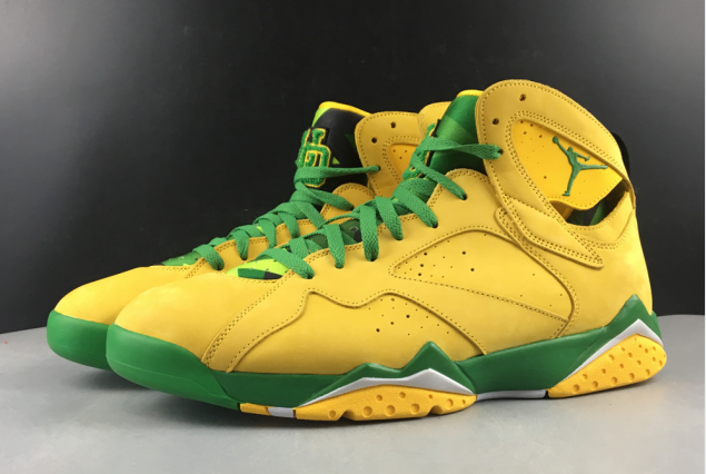 air jordan  7  “oregon  ducks”  pe      at3375-300