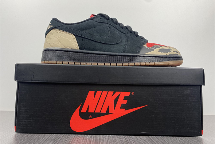 solefly x air jordan 1 low “carnivore”      dn3400-001