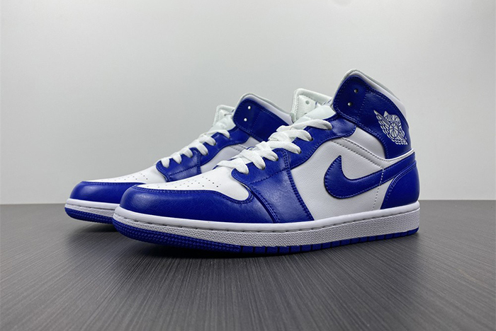 air jordan 1 mid  blue     bq6472-104