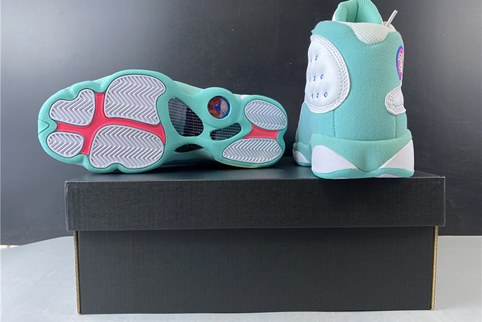 air jordan 13 gs “aurora green”439358-100