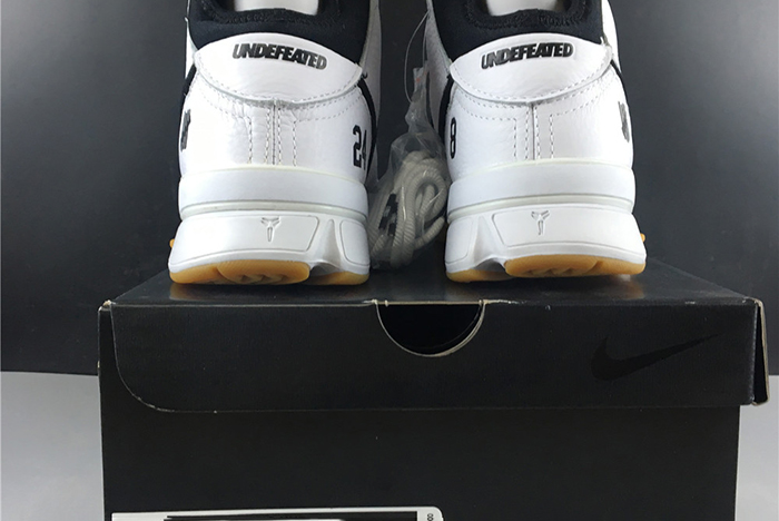 undefeated x nike kobe 1 zk1  black and white    aq3635-100