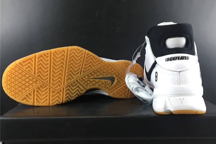 undefeated x nike kobe 1 zk1  black and white    aq3635-100
