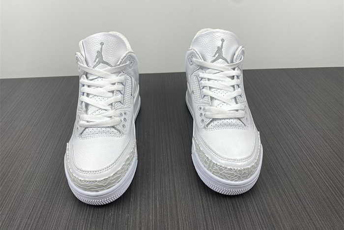 nike air jordan 3  pure white       429487-111
