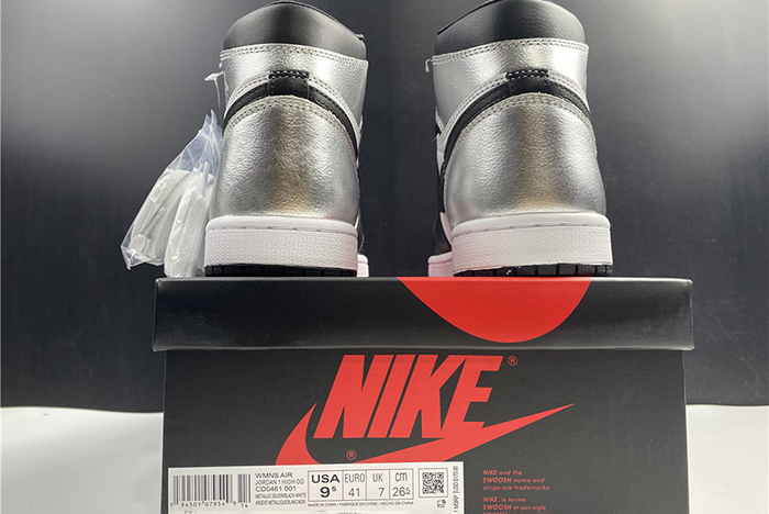 air jordan 1 high og wmns “silver toe” cd0461-001