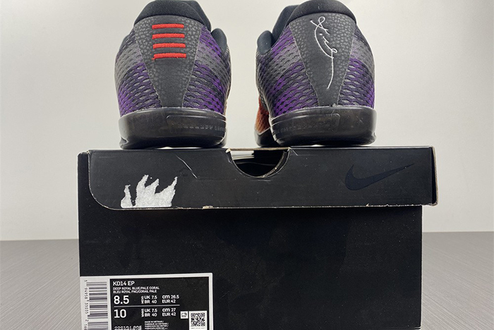 nike kobe 11 em la sunset zk11    836184-805