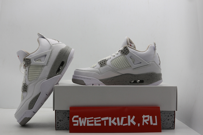 air jordan 4 white oreo tech grey ct8527-100