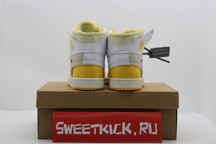 2019 air jordan 1 x off-white nrg white/dark powder yellow-cone aq0818-149