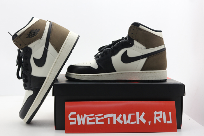 air jordan 1 high og “dark mocha” 555088-105