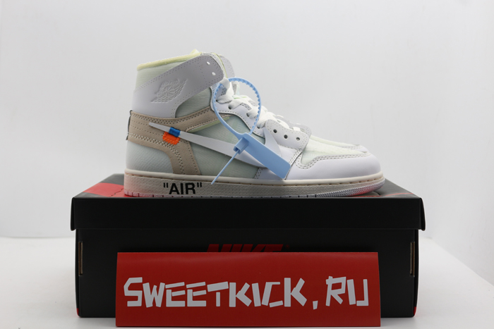 off-white air jordan 1 retro high white aq0818-100