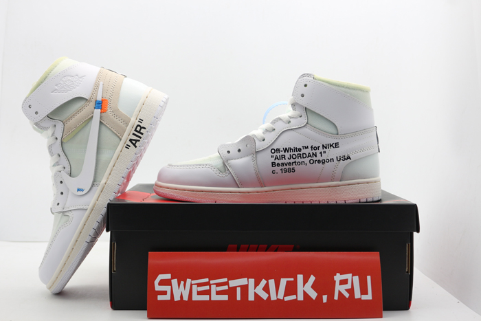 off-white air jordan 1 retro high white aq0818-100