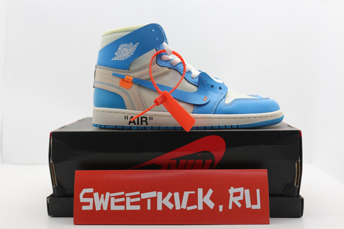 off-white air jordan 1 powder blue unc aq0818-148
