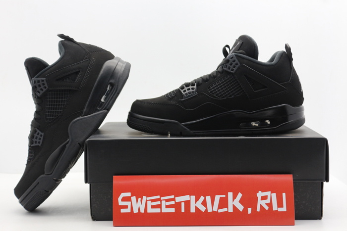 air jordan 4 retro black cat (2020) - cu1110-010