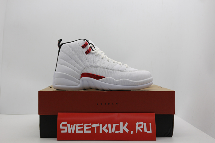 air jordan 12 twist white university red ct8013-106