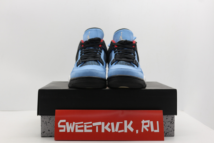 travis scott x air jordan 4 “houston oilers” university blue 308497-406