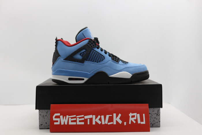 travis scott x air jordan 4 “houston oilers” university blue 308497-406