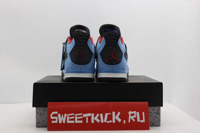 travis scott x air jordan 4 “houston oilers” university blue 308497-406