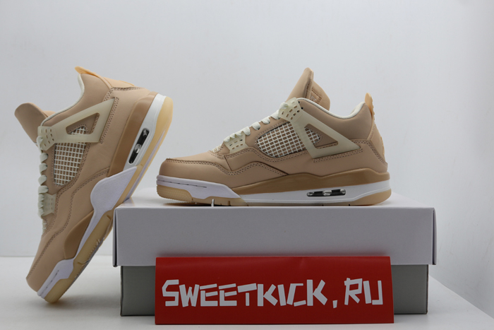 air jordan 4 wmns shimmer bronze eclipse - dj0675-200