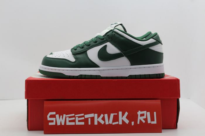 nike dunk low michigan state - dd1391-101