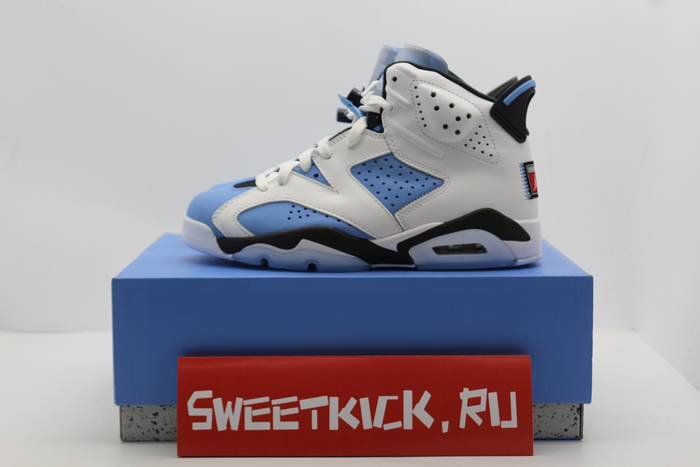 air jordan 6 unc white - ct8529-410