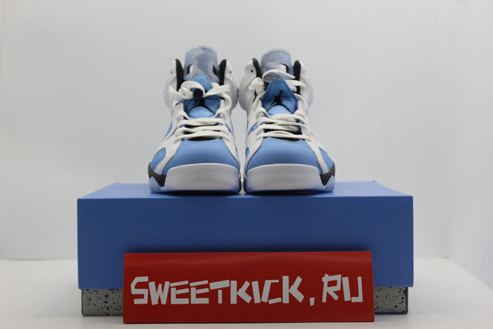 air jordan 6 unc white - ct8529-410