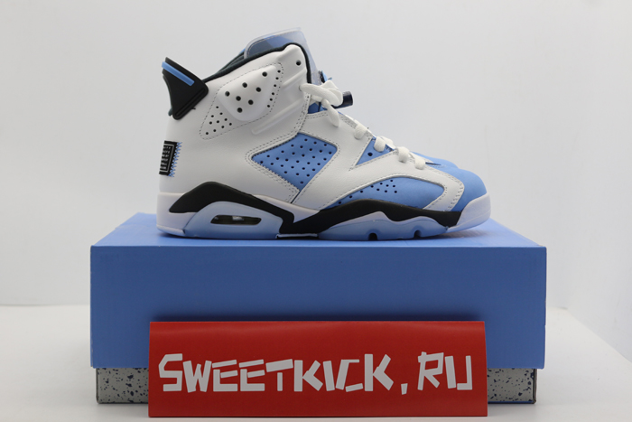 air jordan 6 unc white - ct8529-410