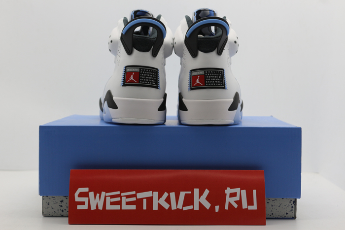 air jordan 6 unc white - ct8529-410