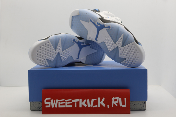 air jordan 6 unc white - ct8529-410