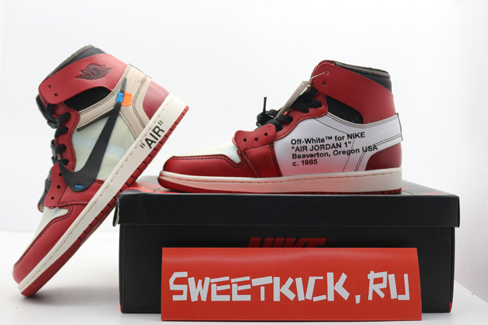 off-white air jordan 1 retro chicago the ten aa3834-101