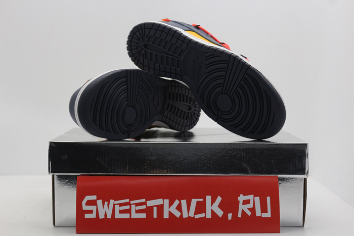 nike dunk low off-white michigan - ct0856-700
