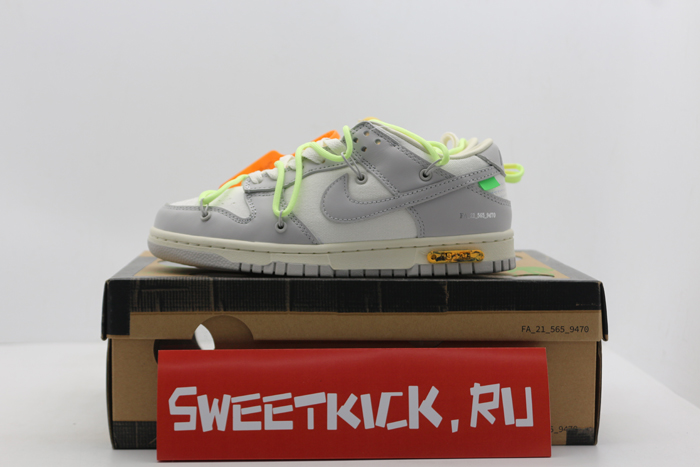 dunk low the 50 ow no.43