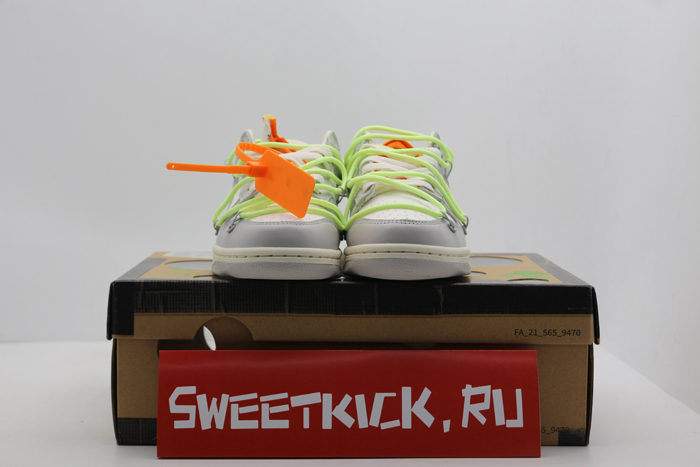 dunk low the 50 ow no.43