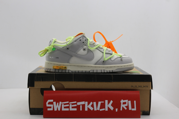 dunk low the 50 ow no.43