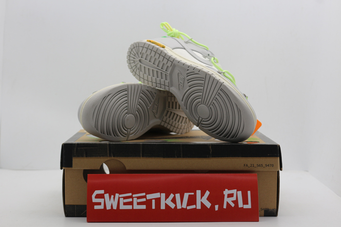 dunk low the 50 ow no.43