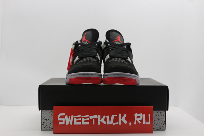 air jordan bred 4 aj 2019 308497-089