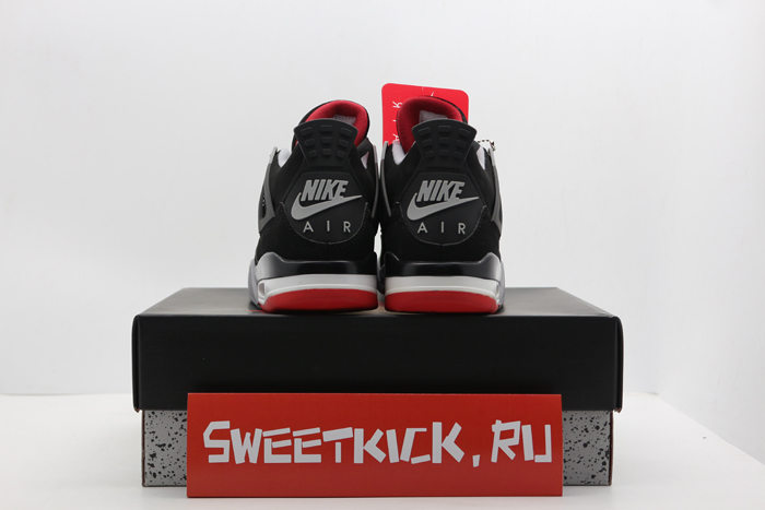 air jordan bred 4 aj 2019 308497-089