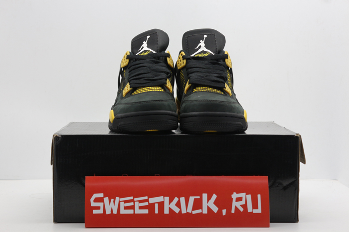 air jordan 4 retro thunder (2012) - 308497-008