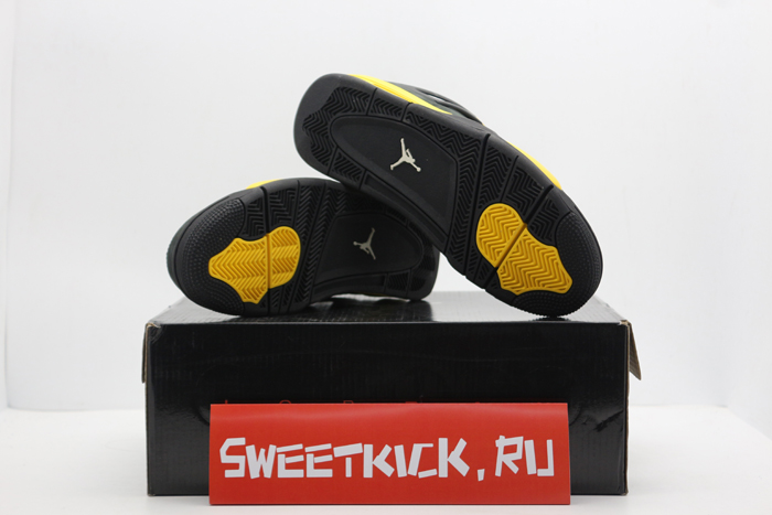 air jordan 4 retro thunder (2012) - 308497-008
