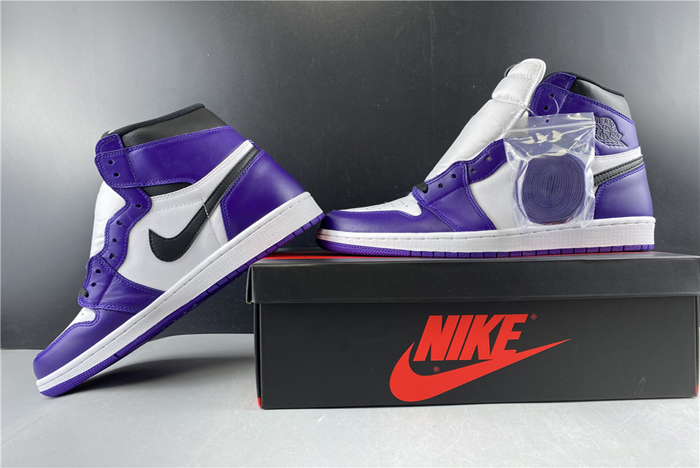 air jordan 1 aj1 court purple       555088-500
